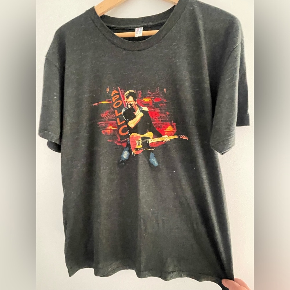 Bruce Springsteen SiriusXM large Apollo concert shirt (March 9, 2012)